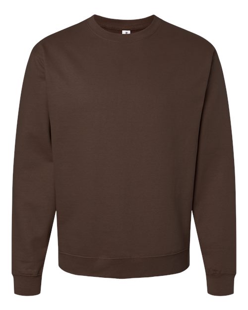 Independent Trading Co. SS3000 — Unisex Midweight Crewneck Sweatshirt — Brown