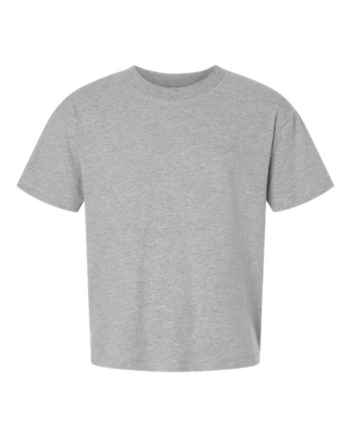 LAT 3520 — Unisex Boxy Jersey Tee — Heather