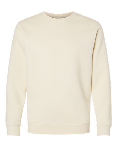 LAT 6925 — Unisex Elevated Fleece Crewneck Sweatshirt — Natural