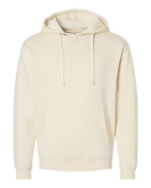 LAT 6926 — Unisex Elevated Fleece Hoodie Sweatshirt — Natural