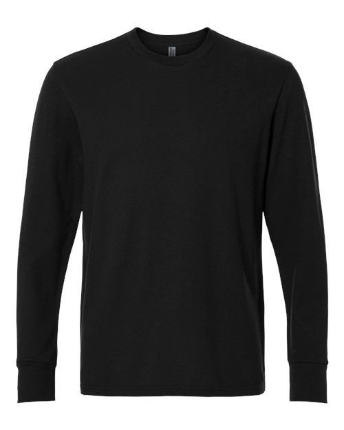 Next Level 8211 — Unisex Ideal Thermal Long Sleeve T-Shirt — Black