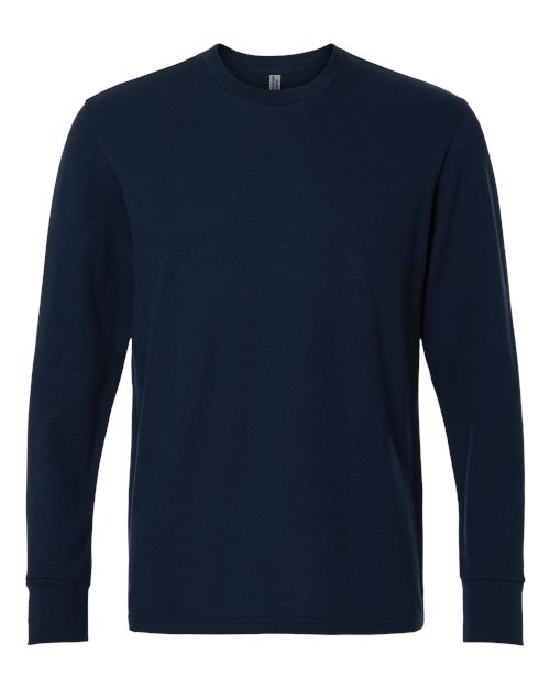Next Level 8211 — Unisex Ideal Thermal Long Sleeve T-Shirt — Midnight Navy
