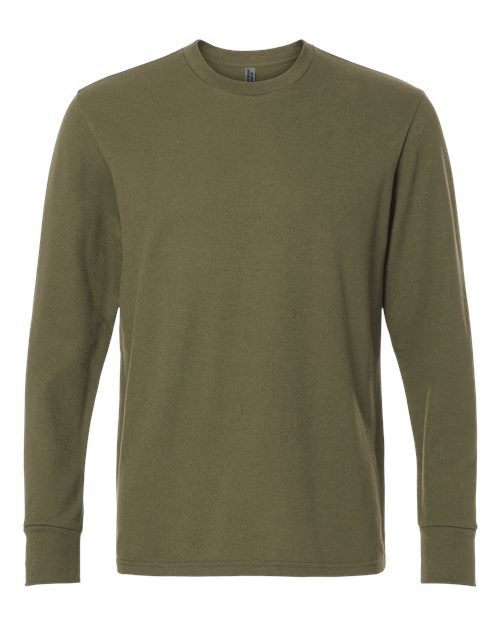Next Level 8211 — Unisex Ideal Thermal Long Sleeve T-Shirt — Military Green
