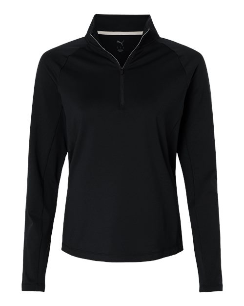 Puma Golf 629449 — Women's Pure 2.0 Quarter-Zip — Puma Black