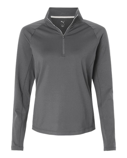 Puma Golf 629449 — Women's Pure 2.0 Quarter-Zip — Slate Sky