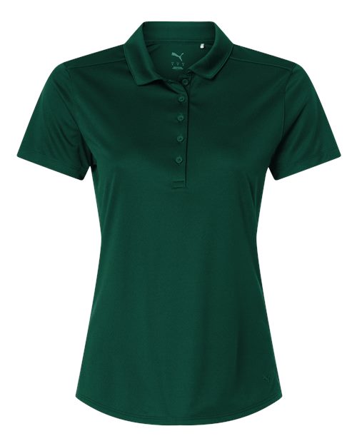 Puma Golf 629944 — Womens Pure 2.0 Polo — Dark Myrtle