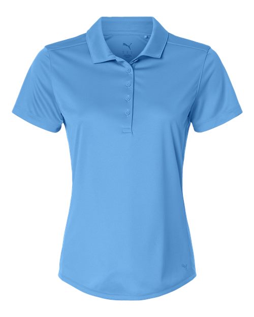 Puma Golf 629944 — Womens Pure 2.0 Polo — Team Light Blue