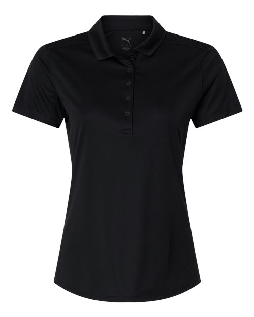 Puma Golf 629944 — Womens Pure 2.0 Polo — Puma Black