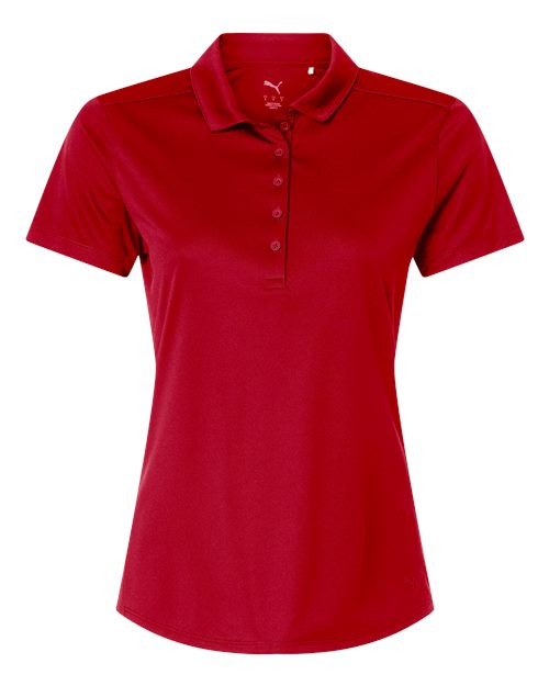 Puma Golf 629944 — Womens Pure 2.0 Polo — Strong Red