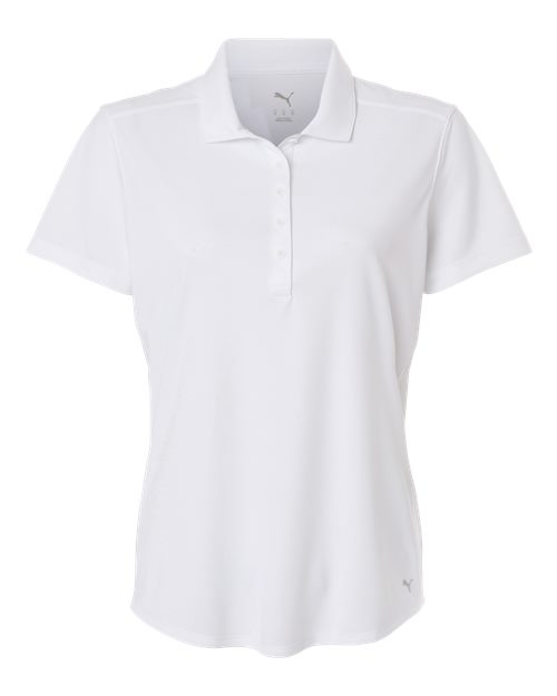 Puma Golf 629944 — Womens Pure 2.0 Polo — White Glow