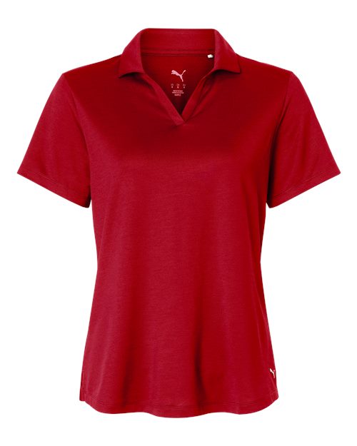 Puma Golf 631050 — Women's Icon Polo 2.0 — Strong Red