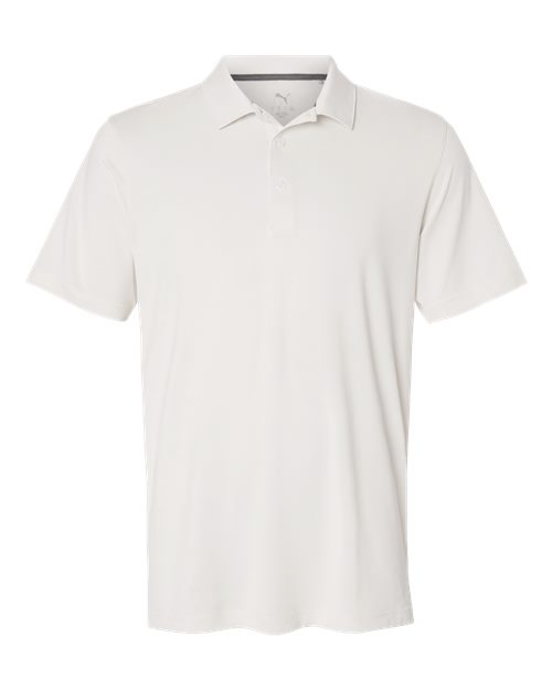 Puma Golf 631057 — Men's Icon Heather Polo 2.0 — Warm White Heather