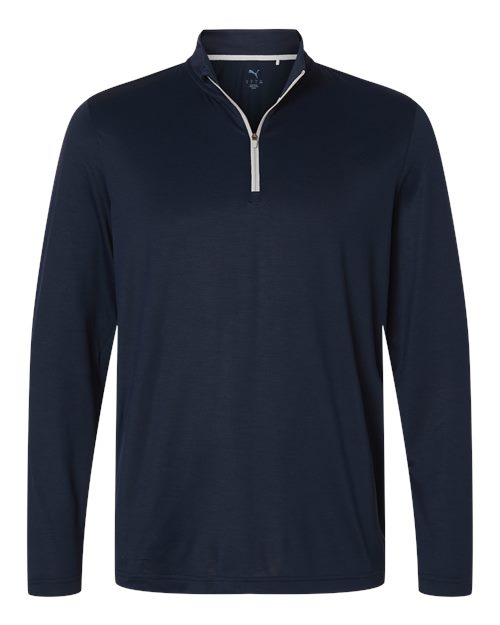 Puma Golf 631059 — Men's Icon 2.0 Quarter-Zip — Deep Navy
