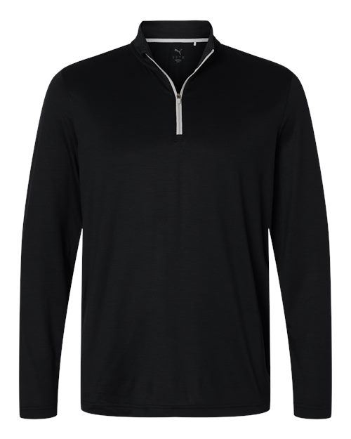 Puma Golf 631059 — Men's Icon 2.0 Quarter-Zip — Puma Black