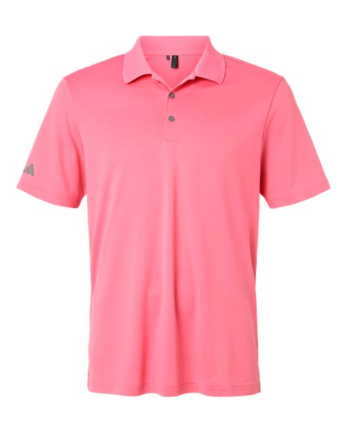 Adidas A230 — Men's Performance Polo — Bliss Pink