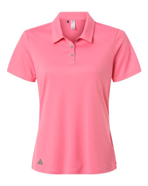 Adidas A231 — Women's Performance Polo — Bliss Pink