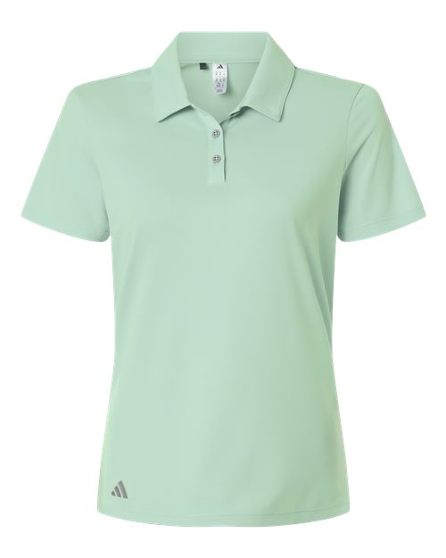 Adidas A231 — Women's Performance Polo — Clear Mint