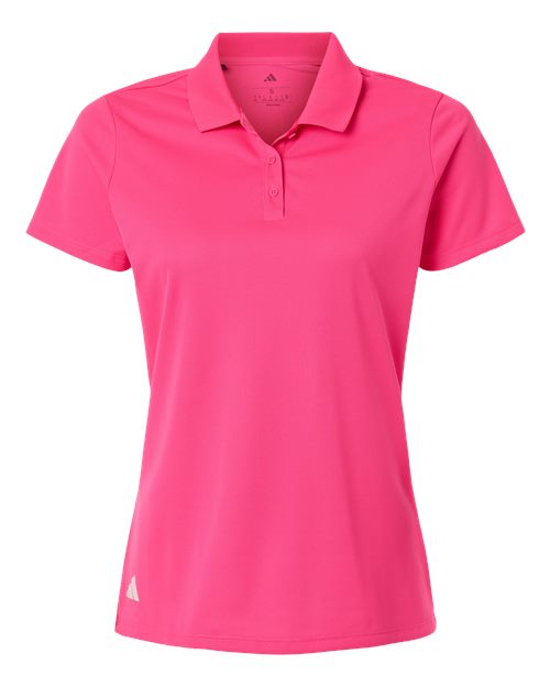 Adidas A431 — Women's Performance Piqué Polo — Lucid Pink