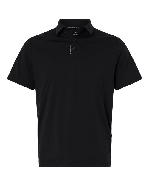 Under Armour 6009652 — Men's Drive Bonded Polo — Black/ Steel