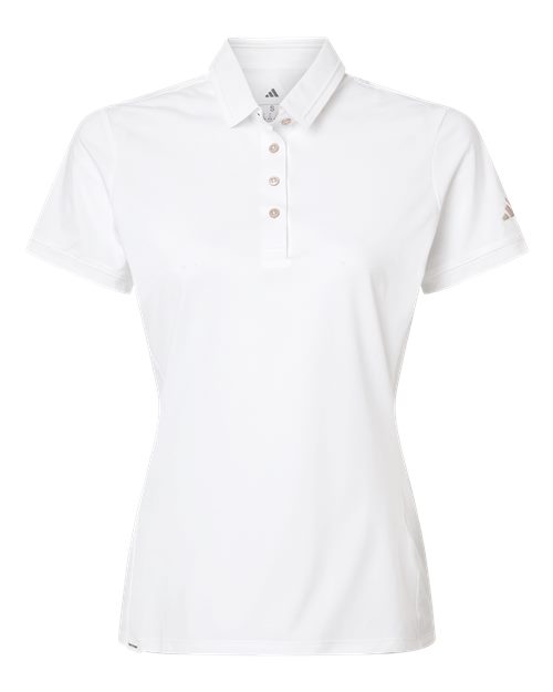 Adidas A1016 — Women's Ultimate365 Tour Twistknit Polo — White
