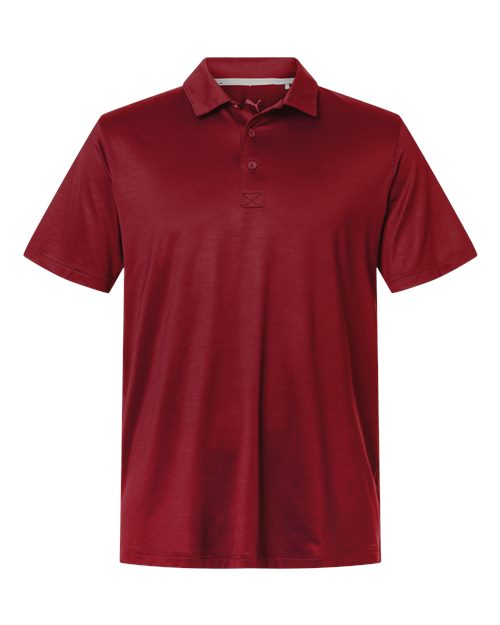 Puma Golf 631055 — Men's Icon Polo 2.0 — Dark Crimson