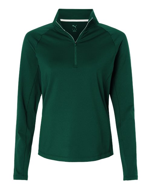 Puma Golf 629449 — Women's Pure 2.0 Quarter-Zip — Dark Myrtle