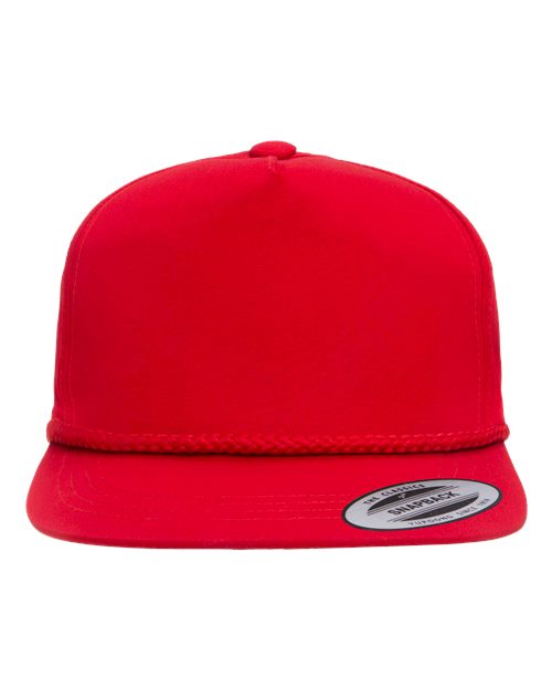 YP Classics 6002YP — Classic Poplin Golf Cap — Red