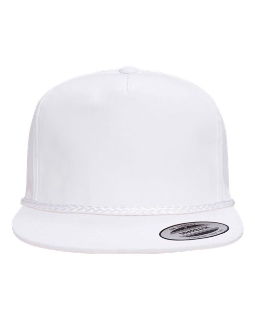 YP Classics 6002YP — Classic Poplin Golf Cap — White
