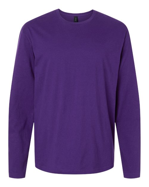 Gildan 64400 — Unisex Softstyle® Long Sleeve T-Shirt — Purple