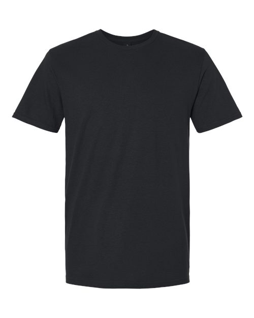 Gildan 64PLSMA — Unisex Softstyle® Plasma Print T-Shirt — Black