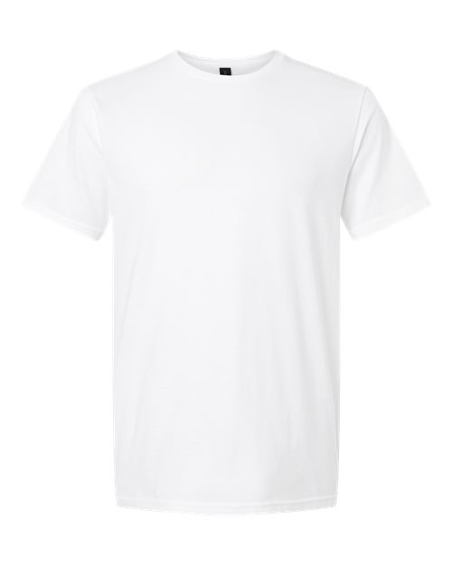 Gildan 64PLSMA — Unisex Softstyle® Plasma Print T-Shirt — White