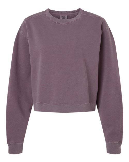 Comfort Colors 1566L — Women's Garment-Dyed Mid-Length Crewneck Sweatshirt — Dusk