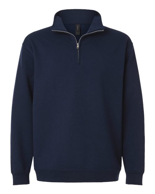 Gildan 18810 — Unisex Heavy Blend™ Quarter-Zip Sweatshirt — Navy