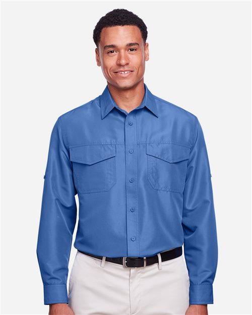 Harriton M580L — Men's Key West Performance Staff Shirt — main view