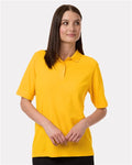 Harriton M105W — Women's Maverick CVC Pique Polo — main view