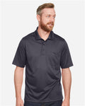 Harriton M348P — Men's Advantage Snag Protection Plus IL Pocket Polo — main view