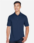 Harriton M345 — Men's Advantage Snag Protection Plus IL Snap Placket Polo — main view