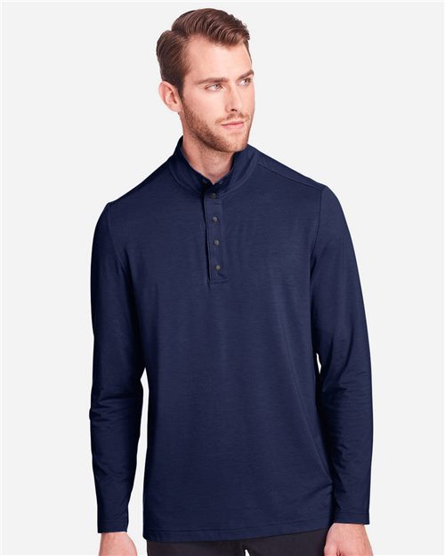 North End NE400 — Men's JAQ Stretch Performance Snap-Neck Pullover — main view