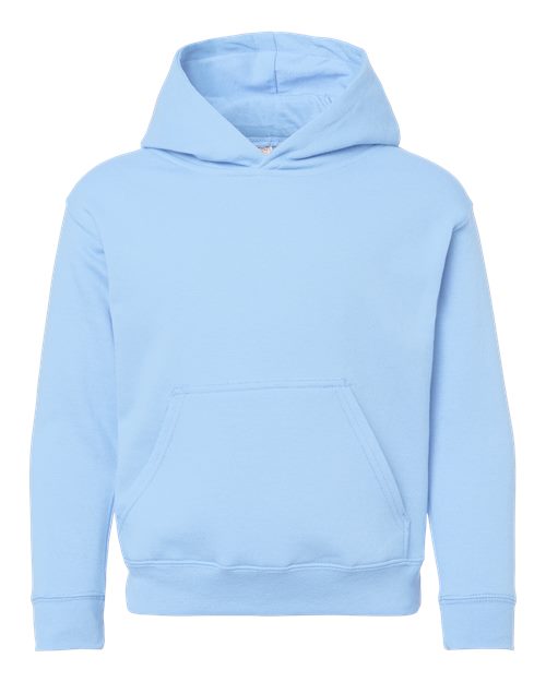 LAT 2296 — Youth Hoodie Sweatshirt — Light Blue