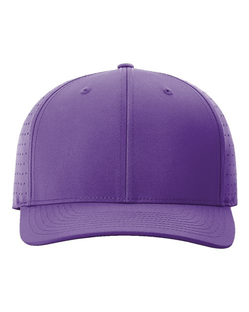 Richardson 632 — Laser Perf R-Flex Cap — Purple
