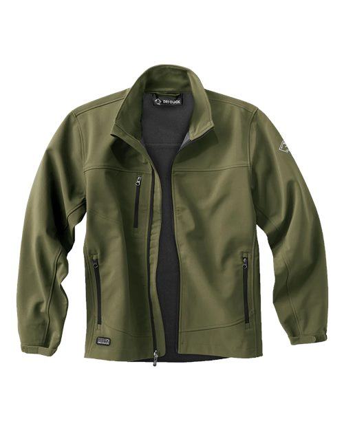 DRI DUCK 5350T — Men's Tall Motion Soft Shell Jacket — Olive Drab