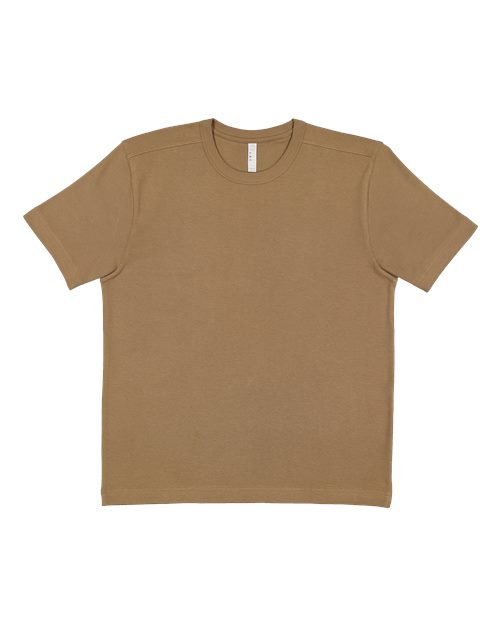 LAT 6906 — Unisex Heavyweight Tee — Coyote Brown