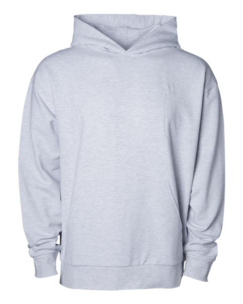 Independent Trading Co. IND280SL — Unisex Avenue Midweight Hooded Sweatshirt — Ash Heather