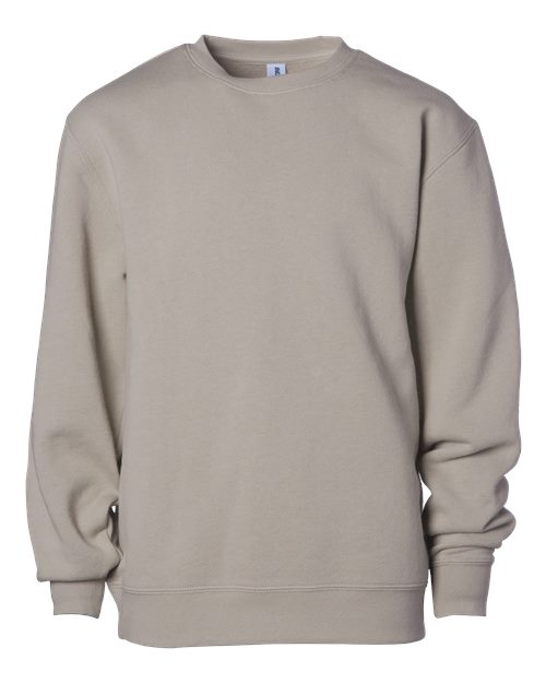 Independent Trading Co. SS3001Y — Youth Midweight Crewneck Sweatshirt — Cement