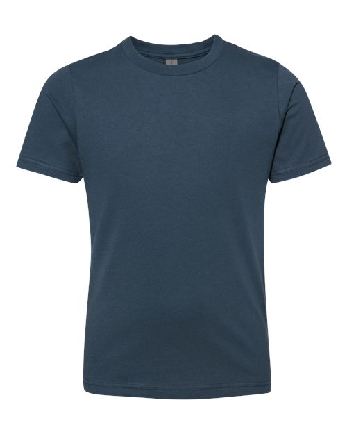 Next Level 3310 — Youth Cotton T-Shirt — Indigo