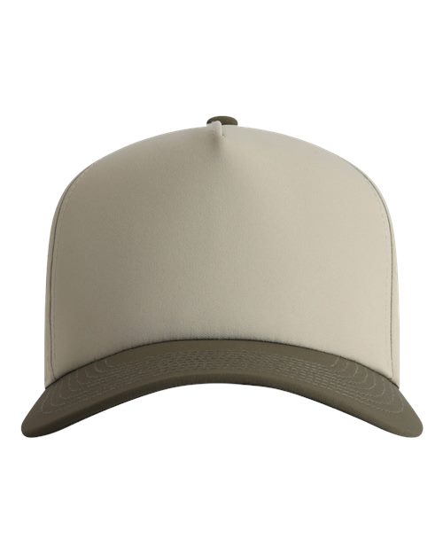 Imperial 5068 — The Persimmon Two-Tone Cap — Putty/ Olive Green