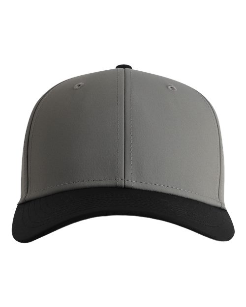 Imperial 7064 — The Elements Recycled Two-Tone Performance Cap — Grey/ Black