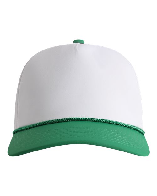 Imperial 5054U — The Harrison Cap — White/ Grass Green-Grass Green