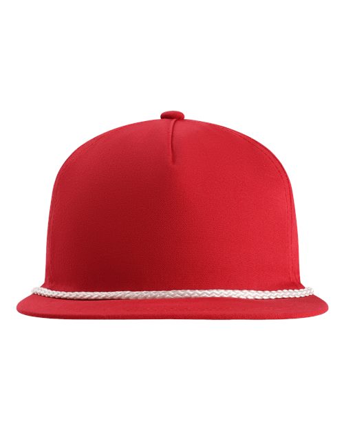 Imperial DNA001 — The Original Rope Five-Panel Cap — Red/ White