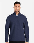 North End NE725 — Men's Spirit Textured Quarter-Zip Pullover — main view
